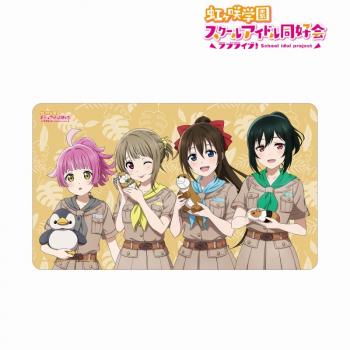 【予約2025年03月】ラブライブ！虹ヶ咲学園スクールアイドル同好会 東武動物公園コラボ 描き下ろし 1年生 サファリルックver. マルチデスクマット アルマビアンカ