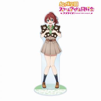 【予約2025年03月】ラブライブ！虹ヶ咲学園スクールアイドル同好会 東武動物公園コラボ 描き下ろし エマ・ヴェルデ サファリルックver. 特大アクリルスタンド アルマビアンカ