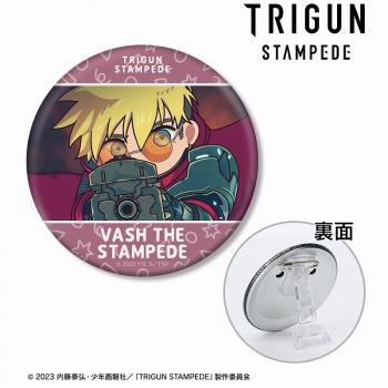 【予約2025年03月】TVアニメ「TRIGUN STAMPEDE」 ヴァッシュ・ザ・スタンピード ゆるコマ 3WAY缶バッジ ver.A アルマビアンカ