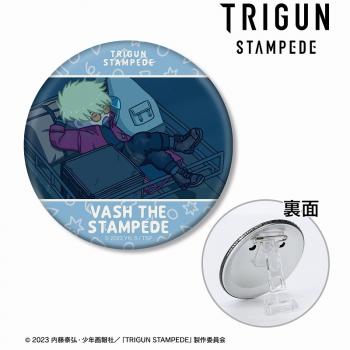 【予約2025年03月】TVアニメ「TRIGUN STAMPEDE」 ヴァッシュ・ザ・スタンピード ゆるコマ 3WAY缶バッジ ver.B アルマビアンカ