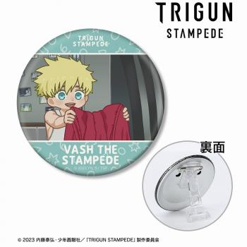 【予約2025年03月】TVアニメ「TRIGUN STAMPEDE」 ヴァッシュ・ザ・スタンピード ゆるコマ 3WAY缶バッジ ver.C アルマビアンカ