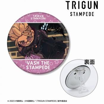 【予約2025年03月】TVアニメ「TRIGUN STAMPEDE」 ヴァッシュ・ザ・スタンピード ゆるコマ 3WAY缶バッジ ver.D アルマビアンカ