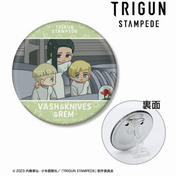 【予約2025年03月】TVアニメ「TRIGUN STAMPEDE」 ヴァッシュ&ナイヴズ&レム ゆるコマ 3WAY缶バッジ アルマビアンカ