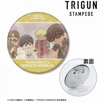 【予約2025年03月】TVアニメ「TRIGUN STAMPEDE」 集合 ゆるコマ 3WAY缶バッジ アルマビアンカ