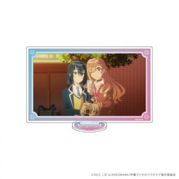 【予約2024年12月】アクリルスタンド「声優ラジオのウラオモテ」07/ウラ(場面写イラスト) A3