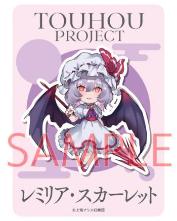 【予約2024年12月】東方Project レミリア・スカーレット ノチ ステッカー キャラマ