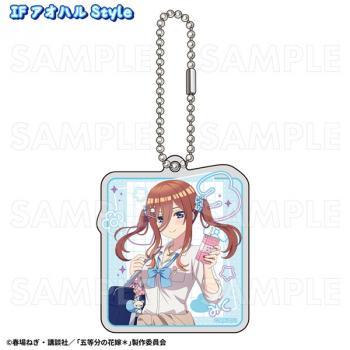 【予約2024年12月】五等分の花嫁* アオハルStyle アクリルキーホルダー 三玖 IF アオハルStyle ティームエンタテインメント