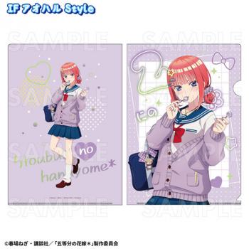 【予約2024年12月】五等分の花嫁* アオハルStyle クリアファイル 二乃 IF アオハルStyle ティームエンタテインメント