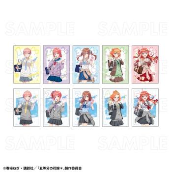 【予約2024年12月】五等分の花嫁* アオハルStyle トレーディングブロマイド 10パック入りBOX ティームエンタテインメント