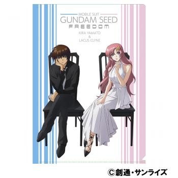 【予約2024年12月】機動戦士ガンダムSEED FREEDOM クリアファイル/キラ・ヤマト＆ラクス・クライン ムービック