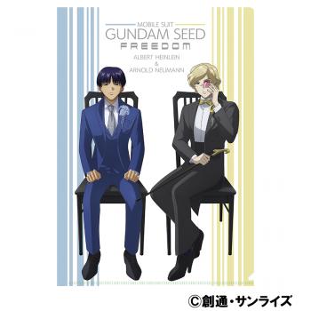 【予約2024年12月】機動戦士ガンダムSEED FREEDOM クリアファイル/アーノルド・ノイマン＆アルバート・ハインライン ムービック