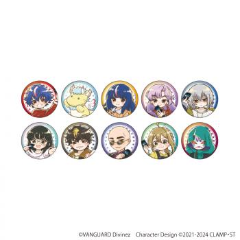 【予約2024年12月】缶バッジ「カードファイト!!ヴァンガードDivinez」01/ブラインド(全10種)(グラフアートイラスト) 10パック入りBOX A3