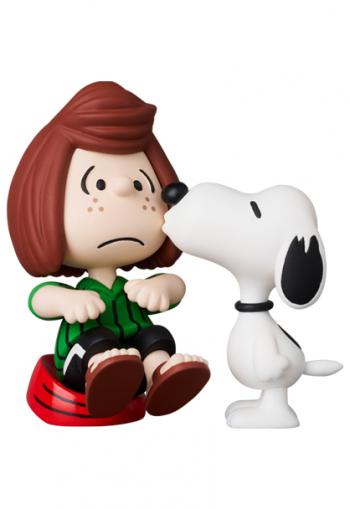 【予約2025年06月】ウルトラディテールフィギュア No.827 UDF PEANUTS SERIES 17 PEPPERMINT PATTY ＆ SNOOPY メディコム・トイ