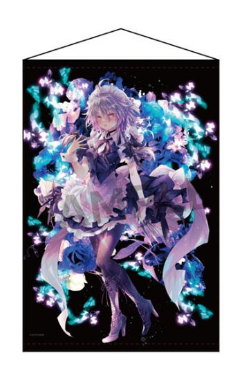 【送料無料】東方Project B2タペストリー 76 十六夜咲夜 illust.小林由高 イザナギ【予約2024年12月】