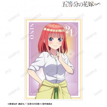 【予約2025年04月】五等分の花嫁∽ 描き下ろし 中野二乃 衣装交換ver. 第2弾 A3マット加工ポスター アルマビアンカ