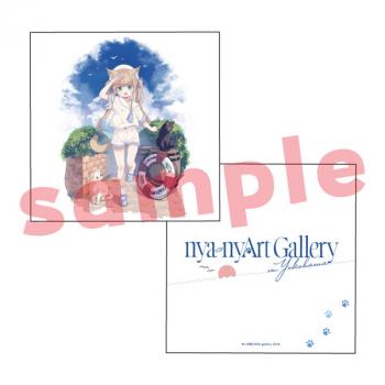 【予約2024年12月】しま原個展 nya-nyArt Gallery in Yokohama クッション キャラマ