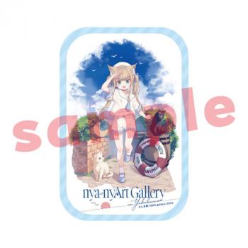 【予約2024年12月】しま原個展 nya-nyArt Gallery in Yokohama 缶バッジ 1 キャラマ