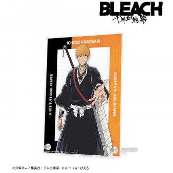 【予約2025年02月】BLEACH 千年血戦篇 描き下ろしイラスト 黒崎一護 戦いの後でver. ダブルアクリルパネル アルマビアンカ