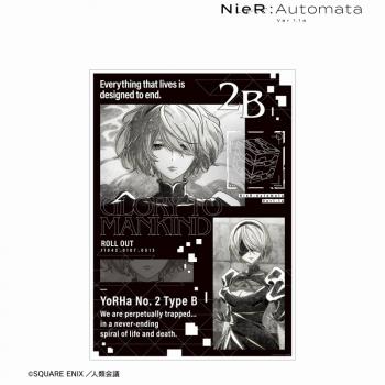 【予約2025年04月】アニメ「NieR:Automata Ver1.1a」 2B Ani-Art BLACK LABEL A3マット加工ポスター アルマビアンカ