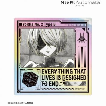 【予約2025年04月】アニメ「NieR:Automata Ver1.1a」 2B Ani-Art BLACK LABEL オーロラステッカー アルマビアンカ