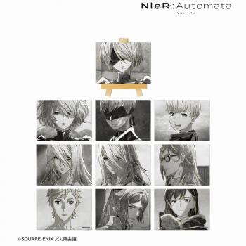 【予約2025年04月】アニメ「NieR:Automata Ver1.1a」 トレーディング Ani-Art BLACK LABEL ミニキャンバスボード 10パック入りBOX アルマビアンカ