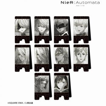 【予約2025年04月】アニメ「NieR:Automata Ver1.1a」 トレーディング Ani-Art BLACK LABEL アクリル立て看板風メモスタンド 10パック入りBOX アルマビアンカ