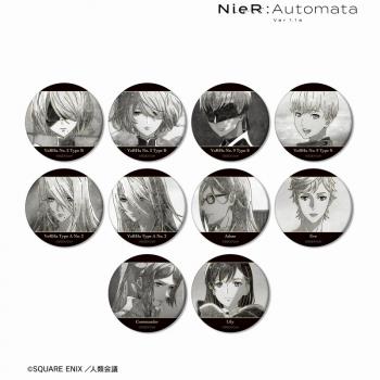 【予約2025年04月】アニメ「NieR:Automata Ver1.1a」 トレーディング Ani-Art BLACK LABEL マット缶バッジ 10パック入りBOX アルマビアンカ