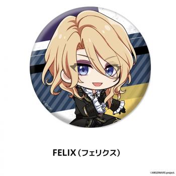 【予約2024年12月】from ARGONAVIS ぺたん娘缶バッジ FELIX（フェリクス） ペンギンパレード