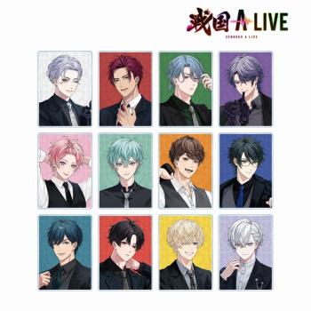 【予約2025年03月】戦国 A LIVE 描き下ろし 黒スーツver. トレーディングアクリルカード 12パック入りBOX アルマビアンカ