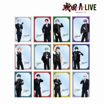 【予約2025年03月】戦国 A LIVE 描き下ろし 黒スーツver. トレーディングクリアカード 12パック入りBOX アルマビアンカ