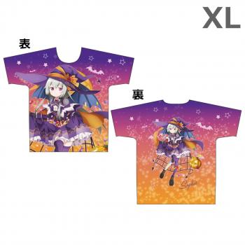 【予約2024年12月】となりの吸血鬼さん 【描き下ろし】ハロウィン フルグラフィックTシャツ 綿ライク ソフィー XL エムズファクトリー