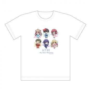 【予約2025年02月】ATRI -My Dear Moments- Tシャツ（ミニキャラ/浴衣）Mサイズ カーテン魂