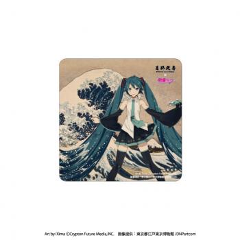 【予約2025年01月】葛飾北斎×初音ミク カーマグネット 冨嶽三十六景 神奈川沖浪裏 Presence