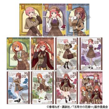 【送料無料】五等分の花嫁 トレーディングブロマイド カレッジスタイル 11パック入りBOX クラックス【予約2025年02月】