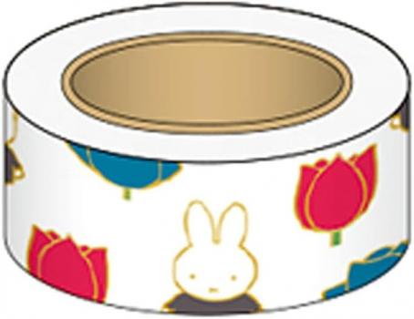 ミッフィー 金箔 マスキングテープ 白 051138 Dick Bruna miffy