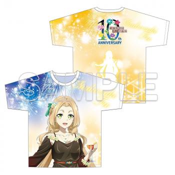 【予約2025年03月】「結城友奈は勇者である」10周年記念 フルグラフィックTシャツ 犬吠埼風 KADOKAWA