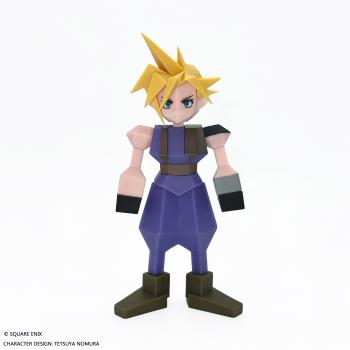 【予約2025年03月】FINAL FANTASYVII ポリゴンソフビ クラウド・ストライフ スクウェア・エニックス