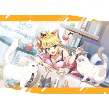 【予約2025年02月】ドルフィンウェーブ B2タペストリー（ねこ×ギャル） カーテン魂