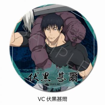 【予約2025年02月】呪術廻戦 -懐玉・玉折- 第4弾 3way缶バッジ(75mm) VC 伏黒甚爾 シンクイノベーション