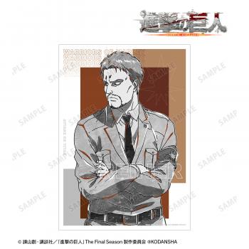 【予約2025年02月】進撃の巨人 ライナー Ani-Art BLACK LABEL A3マット加工ポスター アルマビアンカ