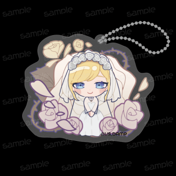 【予約2024年12月】死神坊ちゃんと黒メイド 『bloom』シリーズ アクリルキーホルダー【アリスB】 GRANTdesign