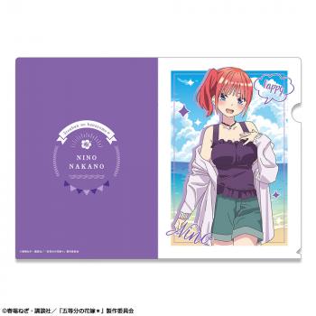 【予約2025年01月】五等分の花嫁＊ クリアファイル デザイン02(中野二乃) ライセンスエージェント