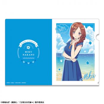 【予約2025年01月】五等分の花嫁＊ クリアファイル デザイン03(中野三玖) ライセンスエージェント