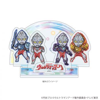 【予約2025年02月】プレミアム アクリルジオラマプレート「ウルトラマンアーク」01/ウルトラマンアーク(グラフアートイラスト) A3