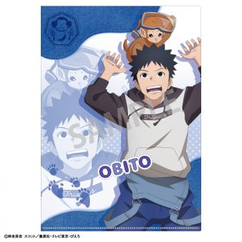 【予約2025年02月】NARUTO-ナルト- 疾風伝 A4シングルクリアファイル うちはオビト/少年期×アニマル カミオジャパン