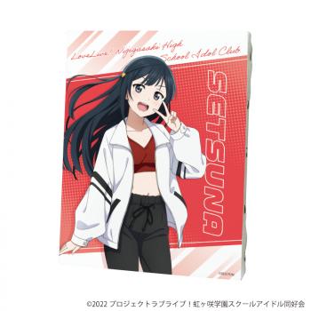 【予約2025年02月】キャンバスボード「ラブライブ!虹ヶ咲学園スクールアイドル同好会」08/優木せつ菜 スポーティーver.(描き下ろしイラスト) A3