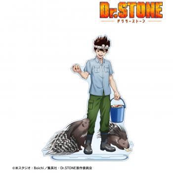 【予約2025年03月】TVアニメ「Dr.STONE」 描き下ろし クロム 飼育係ver. 特大アクリルスタンド アルマビアンカ