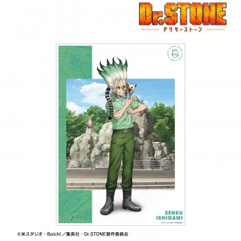 【予約2025年03月】TVアニメ「Dr.STONE」 描き下ろし 石神千空 飼育係ver. A3マット加工ポスター アルマビアンカ