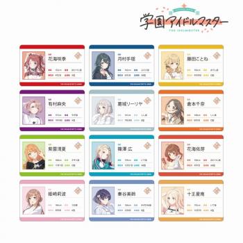 【予約2025年03月】学園アイドルマスター トレーディングプラスチックプロフィールカード 12パック入りBOX アルマビアンカ