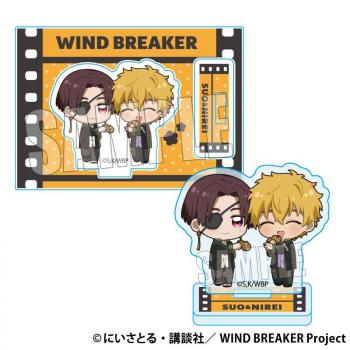 【予約2025年02月】ぷちめもっ！ミニスタンド WIND BREAKER/蘇枋 隼飛&楡井 秋彦 ベルハウス